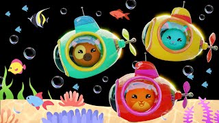 Underwater Sensory World - PETSense | Animal Dance Party & Fun Animation!