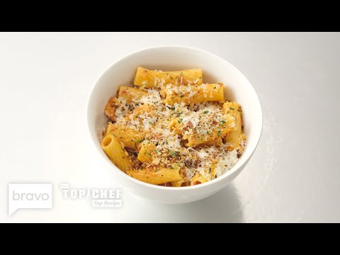 Can Dale Talde Cook This Pasta Winning Dish in Under 20 Minutes? | Top Chef Top Recipe | Bravo