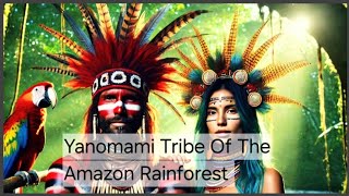 The Yanomami, One Of The Largest Indigenous Tribes Of The Amazon Rainforest.