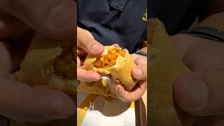 McDonald's ₹47 vs Burger King ₹39 Pizza Puff 🔥 Paisa vasool kaun? 😳 #mcdonalds #ytshorts