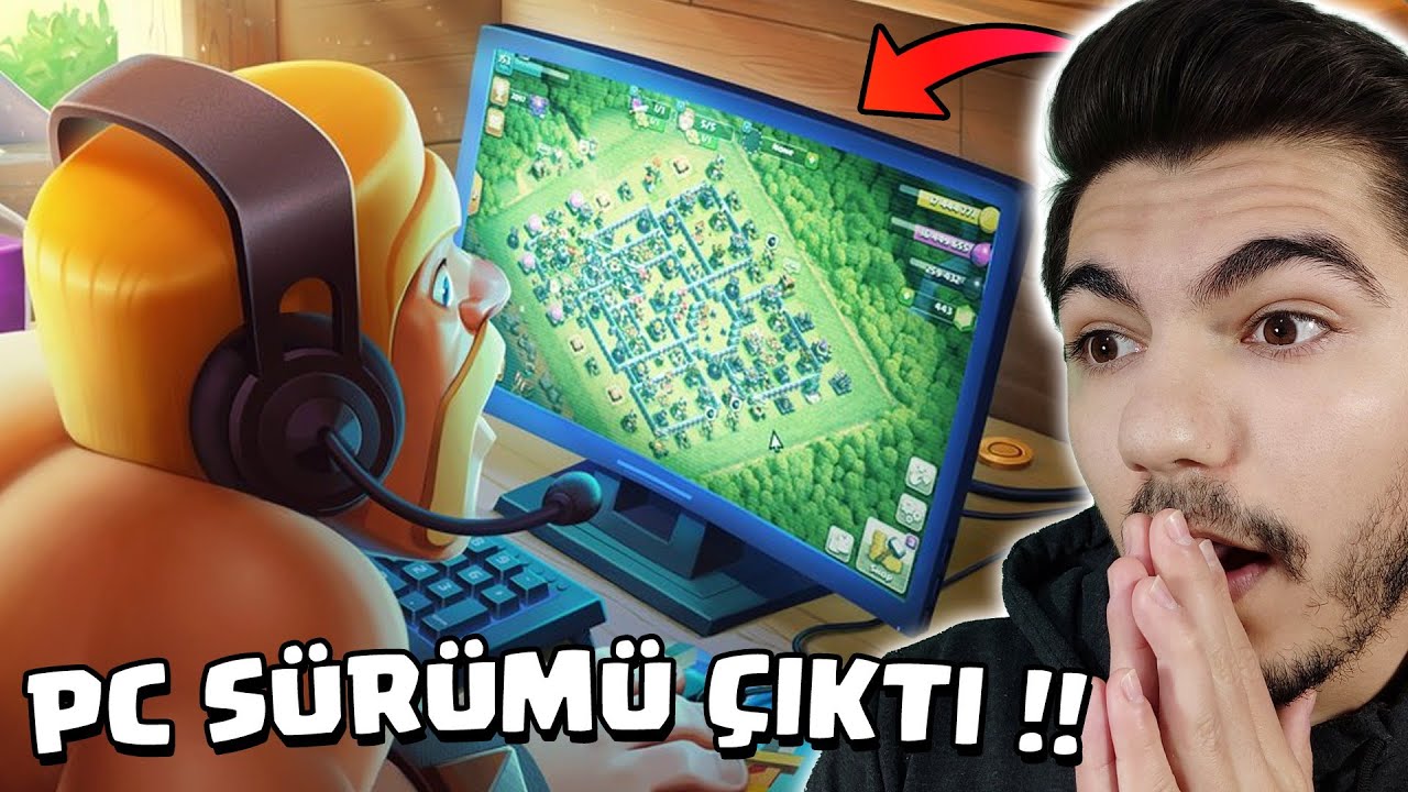 RESMİ BİLGİSAYAR VERSİYONU ÇIKTI !! (Yeni Güncelleme !!) - Clash Of Clans