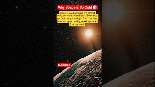 why? The Physics Behind! Space's Extreme Freezing #Astronomy #EducationalContent ☠️