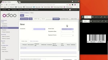 Sales, Purchase, Invoices, Inventory, BOM - All In One Barcode Scanner Odoo