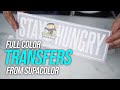 Starting A Clothing Brand with Supacolor Full Color Heat Transfers