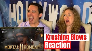 Mortal Kombat 11 All Krushing Blows Reaction