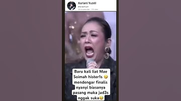 Baru kali ini liat Mae Soimah h1ster1s biasanya pasang muka judes #da7 #indosiar #soimah #trending
