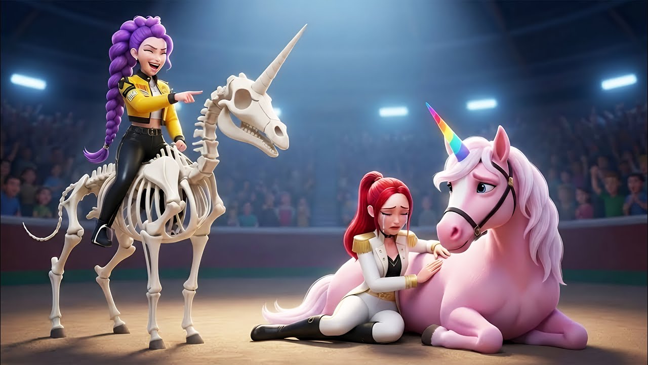 RUMI’s Shocking Unicorn Racing Championship Victory with Cruel MIRA | KPOP Demon Hunters