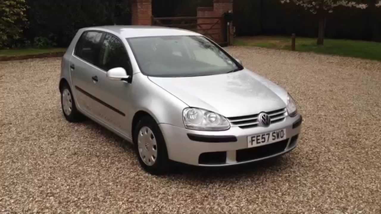 VW Golf 1.6 S 5 door hatchback 2007 (57) Manual. - YouTube