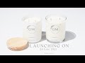 FINALLY LAUNCHING GM CANDLE CO | HAND POURED SCENTED CANDLES | SOUTH AFRICAN YOUTUBER