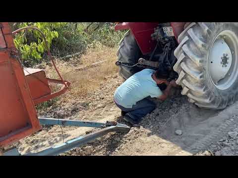 Traktör+4 tekerlekli arabası geri geri yanaşma #traktör #köy #macera
