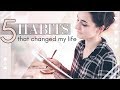 5 HABITS THAT CHANGED MY LIFE || Intentional Living with Natalie Bennett