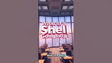 What is a Shell Company?   #antimoneylaundering  #financialcrimes #moneylaundering