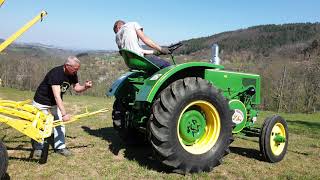 Démarrage tracteur vierzon 302