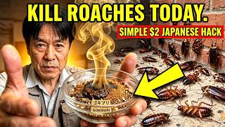 Simple $2 Japanese Hack That Kills ROACHES EVERYWHERE