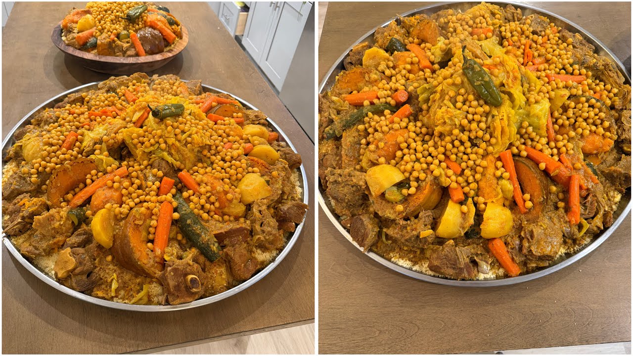 أكبر قسرية كسكسو بلحم الغنمي في أمريكا