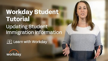 How to Update Student Immigration Information | Workday Student
