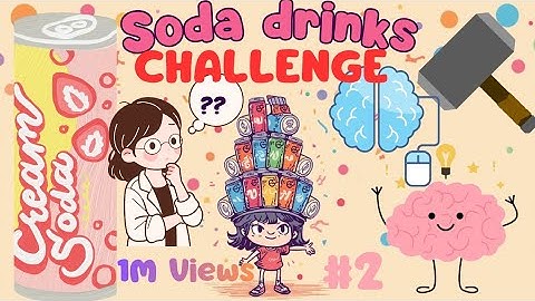 Girl Helps Solve CRAZY Brain Puzzle Level 2 Soda Challenge?#2