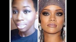 Rihanna Inspired Makeup -CFDA awards