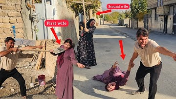 Family Tension: Husband Supports Second Wife Against First Wife