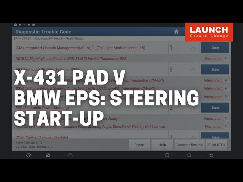 X-431 PAD V | Special Function & Guided Function of EPS | LAUNCH