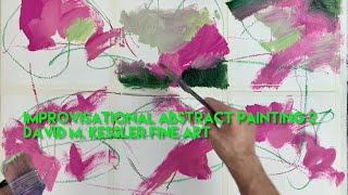 Improvisational Abstract Painting 2