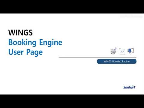 Wings Booking Engine User Page 