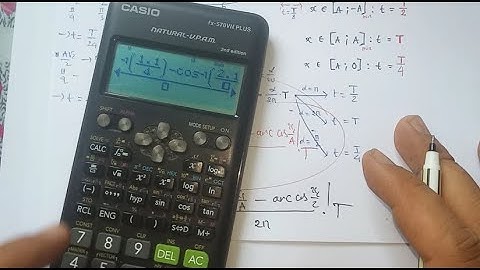 VẬT LÍ 11 - SÁCH MỚI | CÔNG THỨC TÍNH THỜI GIAN TRONG DAO ĐỘNG ĐIỀU HÒA