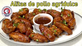 Alitas de pollo agridulce al horno. by Cocinemosjuntos.com 12,792 views 5 months ago 8 minutes, 30 seconds