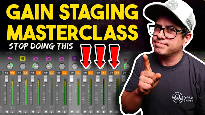 Gain Staging Masterclass: The Secret to Better Mixes