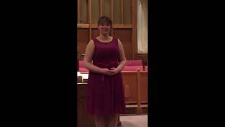Liebe schwärmt auf allen Wegen by Schubert. Megan O'Donnell performance 2018