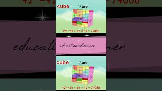 Cube Number 41 To 43 Triple Multiplication