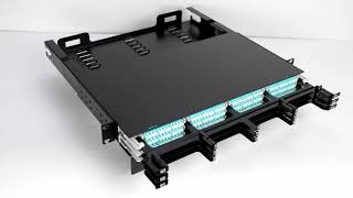 Takfly 1U 144 Cores High Density MPO Patch Panel