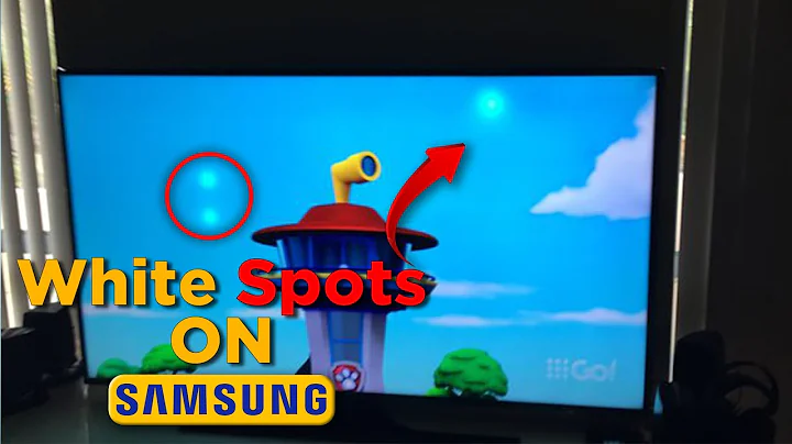 Samsung TV White Spots on Screen | Fixed