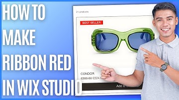 How to Add Red Background to Ribbon in Wix Studio [Quick Guide]