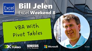 [Excel Weekend 8] Creating Pivot Tables With VBA (Bill Jelen)