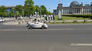 Berlin, go-kart, Bundestag