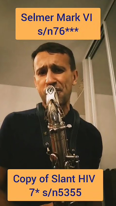 Saxophone  Selmer Mark VI - 76xxx 5 digital