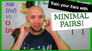 5th Vowel Sound AW (/ɑ/) vs 9th Vowel Sound O (/o/) | Minimal Pairs | American English Ear Training