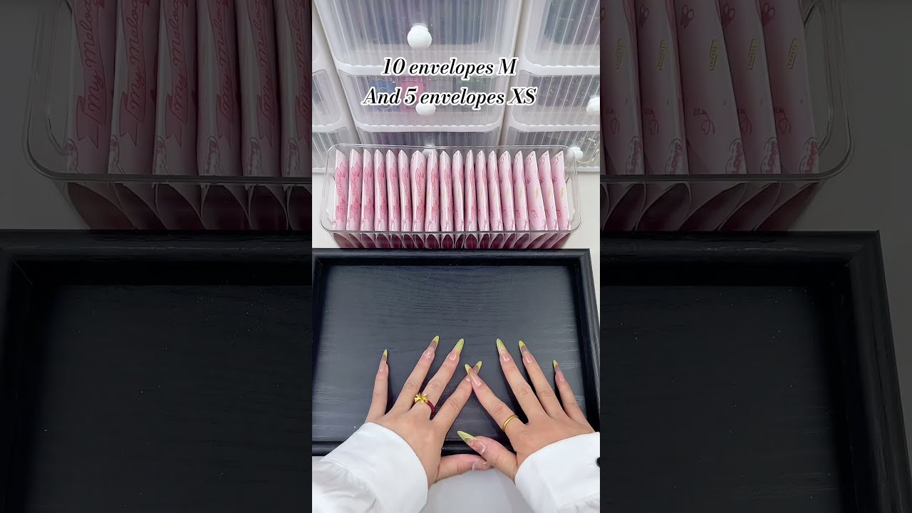 How Many Extra Nails She Got Asmr Amsrpackaging Amsrnailspackaging Packagewithme