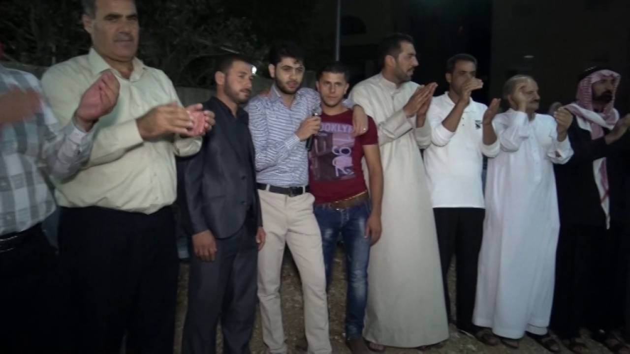 جوفية محمد ابوغربي مع ابو صياح الحريري  افراح ال الزعبي الطيبة الجزء 5