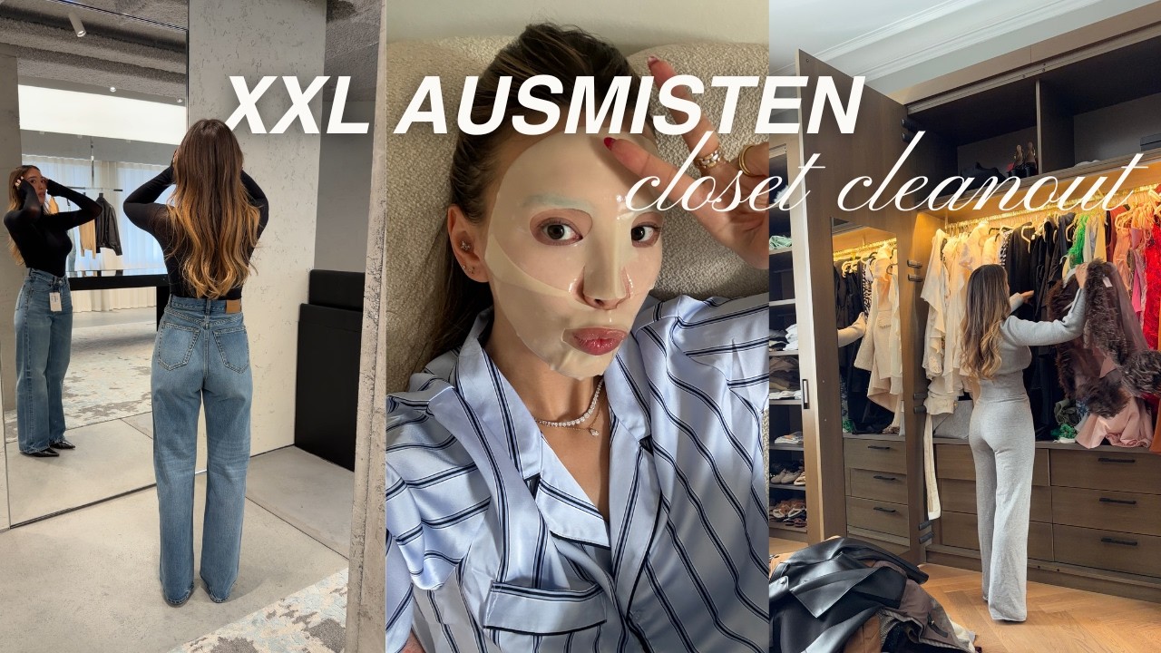 DAYS IN MY LIFE: Closet Reset, die virale YSL Jeans & Shopping Haul | Adorable Caro