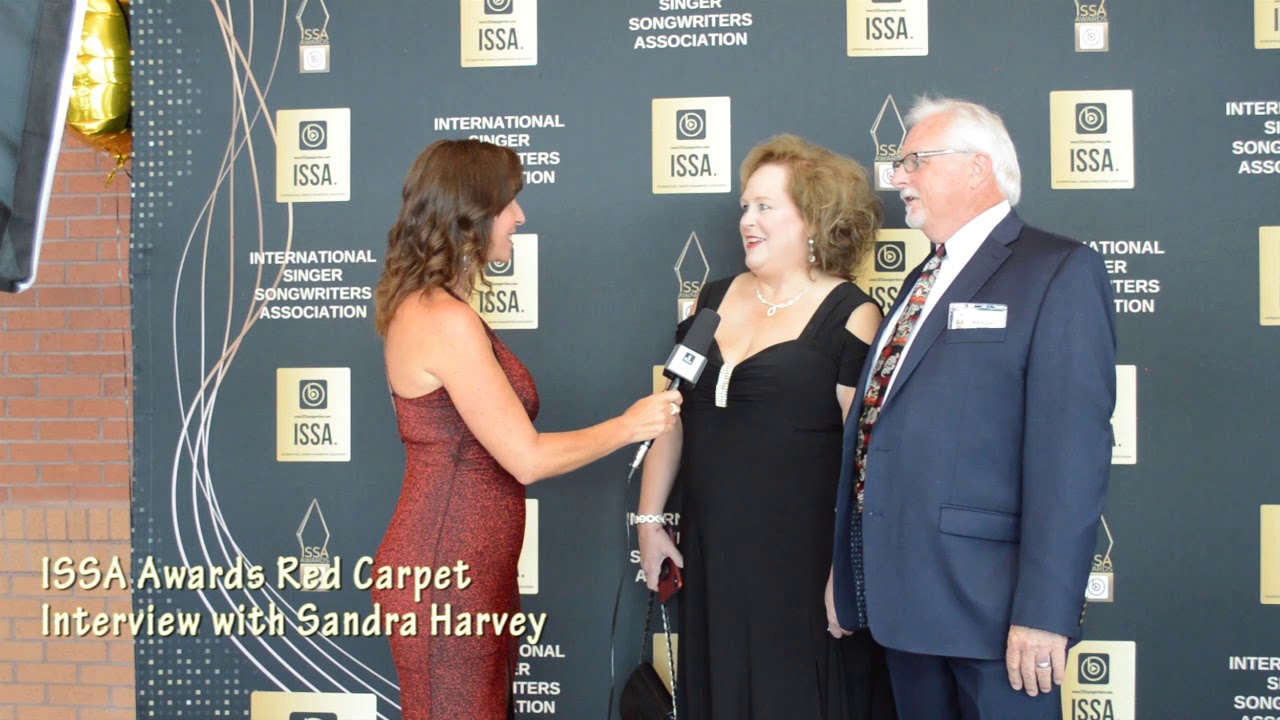 ISSA Awards Red Carpet Interview with Sandra Harvey