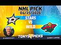 Stars vs. Wild NHL Betting Odds &amp; Picks, 4/25/26 | Night Moves Show