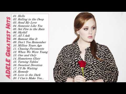 Best Of Adele Songs - Adele Greatest Hits Full Album Live 2017