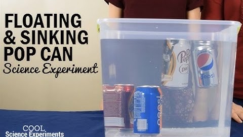 Why Do Some Pop Can Float and Others Sink?