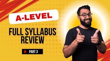 Full Syllabus Review | A2 LEVEL PHYSICS 9702 | Part 3