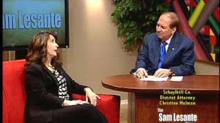 The Sam Lesante Show  - Schuylkill Co. D.A. Christine Holman