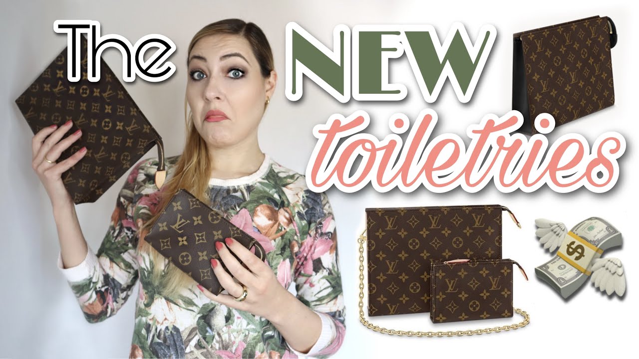 UNBOXING LOUIS VUITTON TOILETRY ON CHAIN FIRST IMPRESSION + COMPARES + MOD  SHOTS!