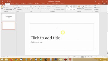 Cara Membuat Power Point Sederhana dengan Menu Home | Tutorial Power Point #1