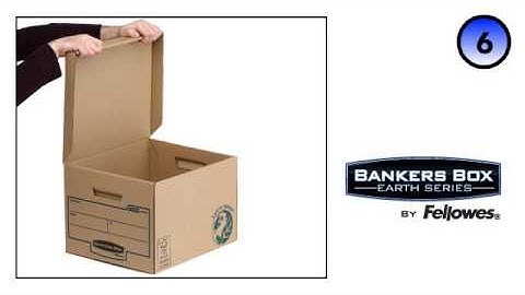 Bankers Box® Earth Series Flip Top Maxi - Assembly Demo